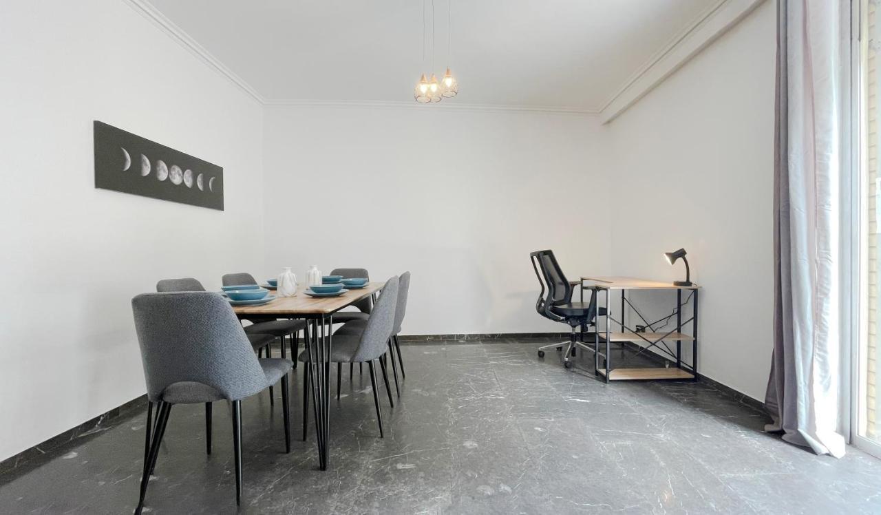 Filis Sunny 80Sqm Apt In Viktoria Lägenhet Aten Exteriör bild