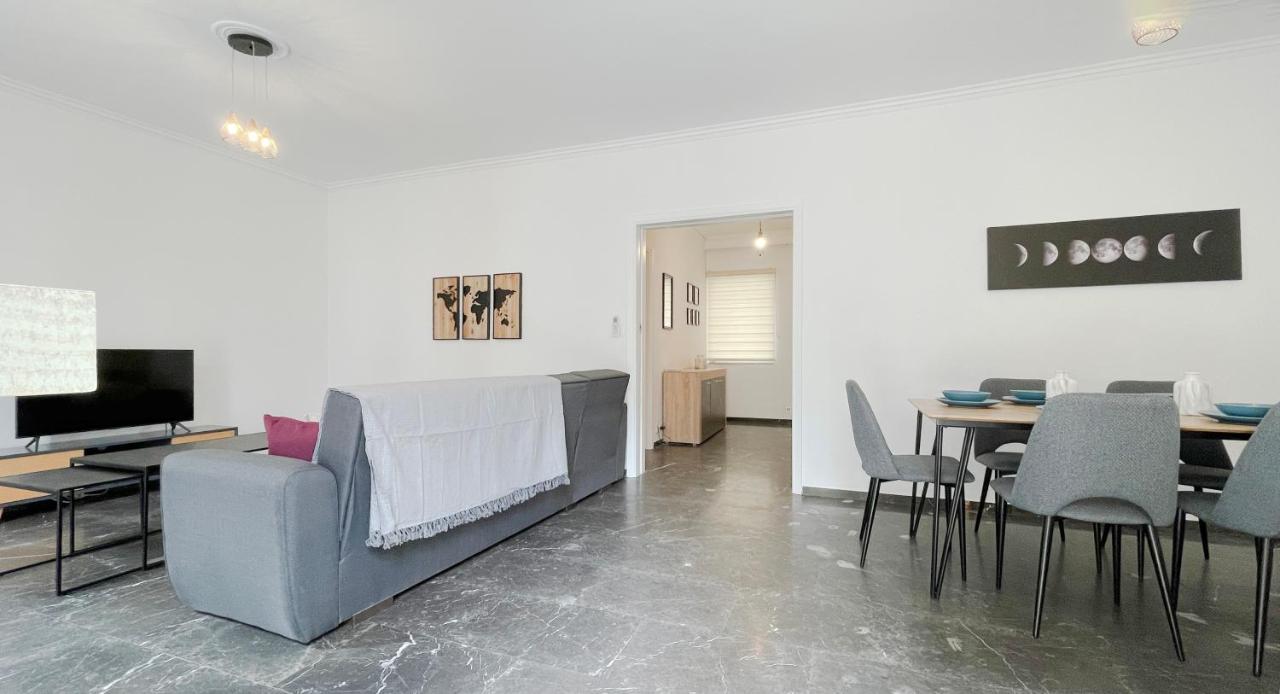 Filis Sunny 80Sqm Apt In Viktoria Lägenhet Aten Exteriör bild