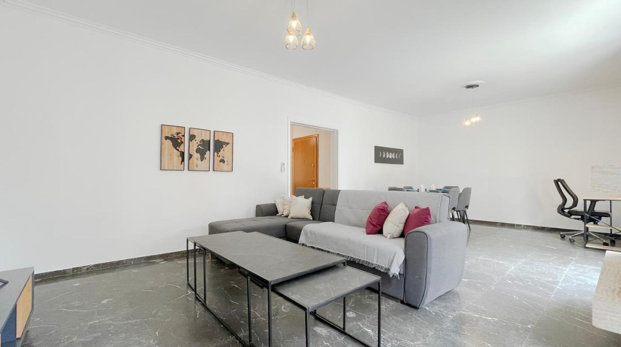 Filis Sunny 80Sqm Apt In Viktoria Lägenhet Aten Exteriör bild