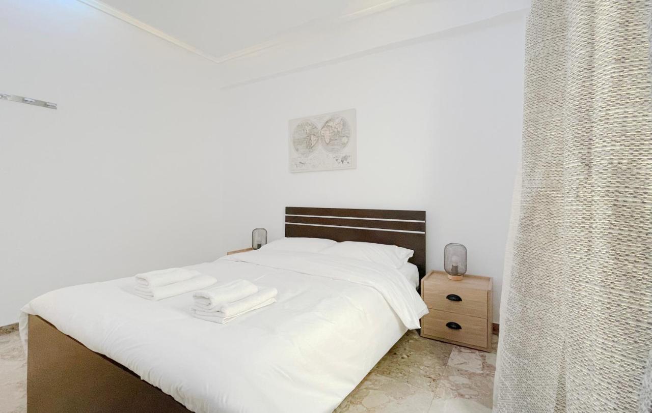 Filis Sunny 80Sqm Apt In Viktoria Lägenhet Aten Exteriör bild