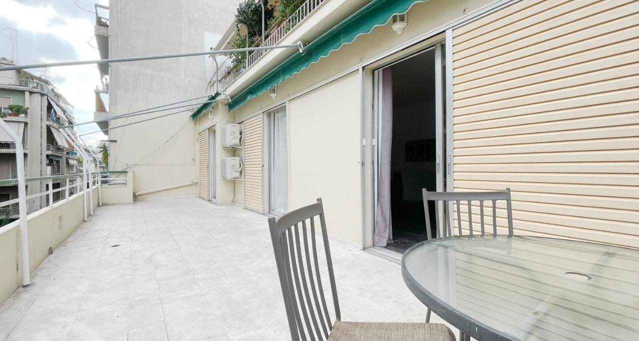 Filis Sunny 80Sqm Apt In Viktoria Lägenhet Aten Exteriör bild