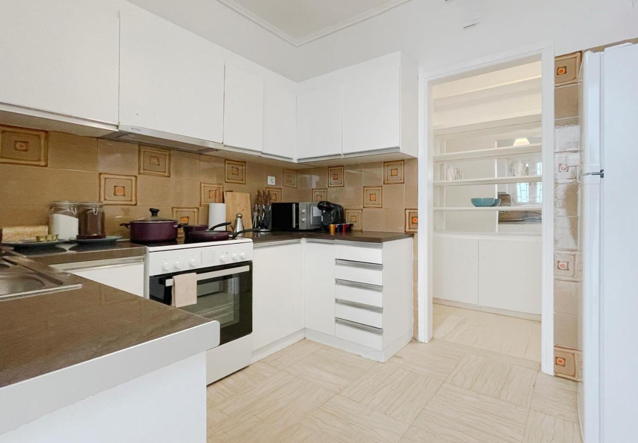 Filis Sunny 80Sqm Apt In Viktoria Lägenhet Aten Exteriör bild