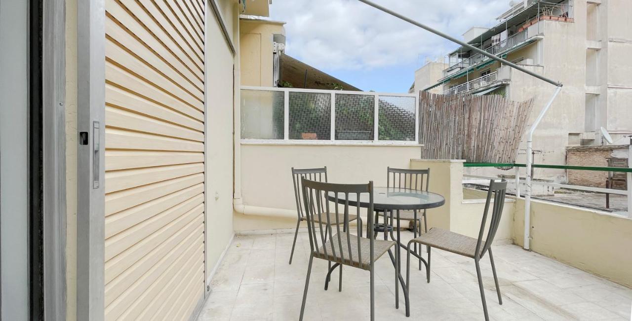 Filis Sunny 80Sqm Apt In Viktoria Lägenhet Aten Exteriör bild